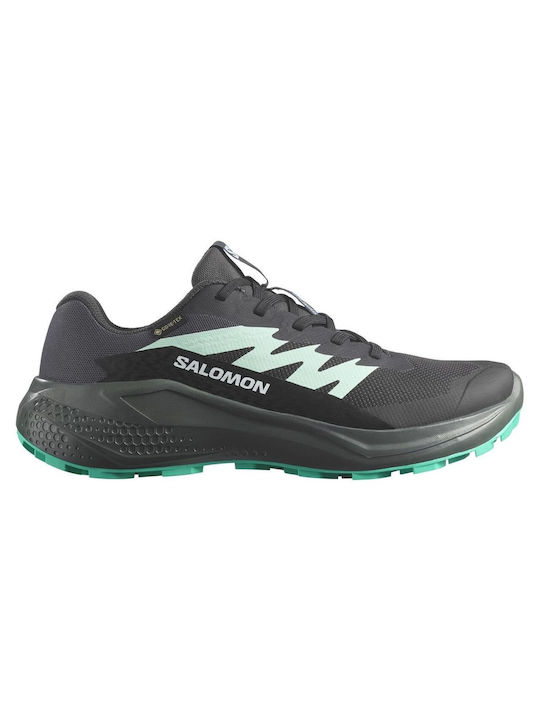Alphaglide Sport Shoes Trail Running Gray Waterproof with Gore-Tex Membrane