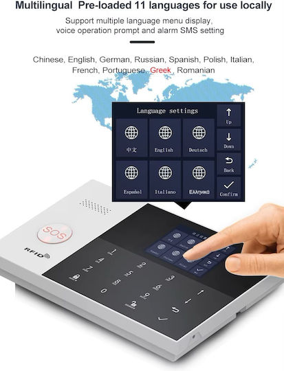 PGST Wireless Alarm System (Wi-Fi / GSM)