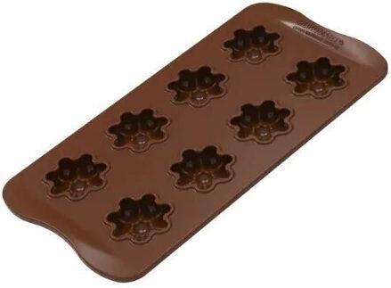 Silikomart Silicone Baking Pan Choco 3.8x3.8x12cm