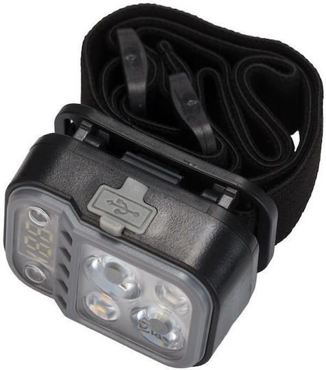 Philips Lumină de lucru și de sit, cu baterie Lanternă Frontală LED IPX4 cu Luminozitate Maximă 150lm Negru