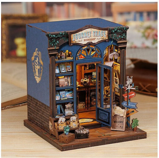 Cutebee Wooden Construction Toy Bookstore