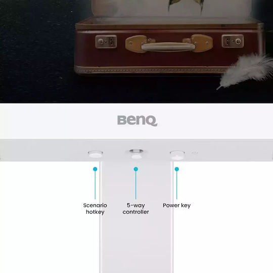 BenQ EW3290U IPS HDR Monitor 31.5" 4K 3840x2160 With Response Time 5ms GTG White