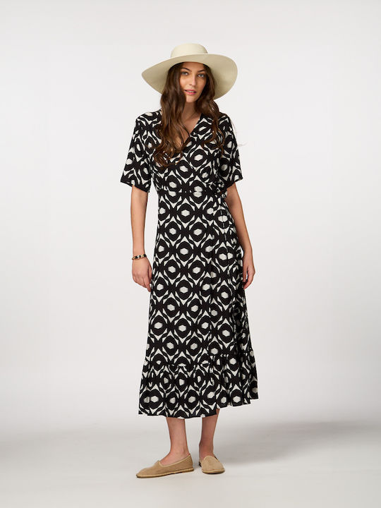 Summer Midi Dress Black