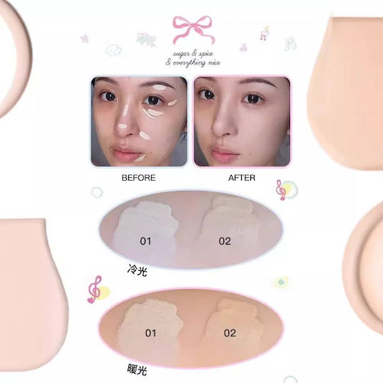 Flortte Liquid Concealer #01 Porcelain 4.8gr