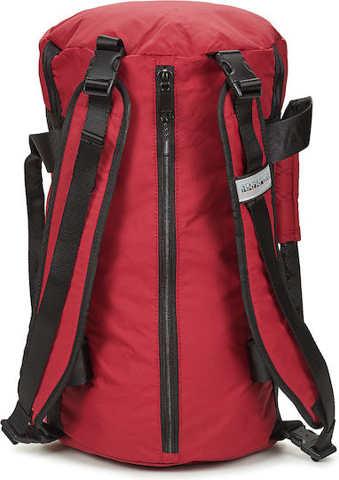 Napapijri Bering Sack Voyage Burgundy Fabric