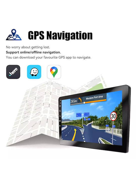 Car Audio System for Audi A3 2003-2012 (Bluetooth/USB/WiFi/GPS/Apple-Carplay/Android-Auto) with Touch Screen 9"