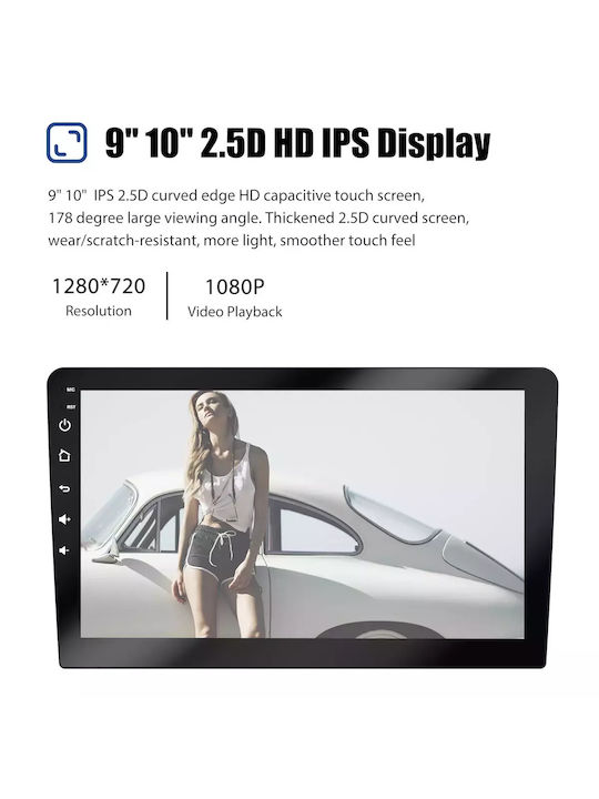 Car Audio System for Audi A3 2003-2012 (Bluetooth/USB/WiFi/GPS/Apple-Carplay/Android-Auto) with Touch Screen 9"