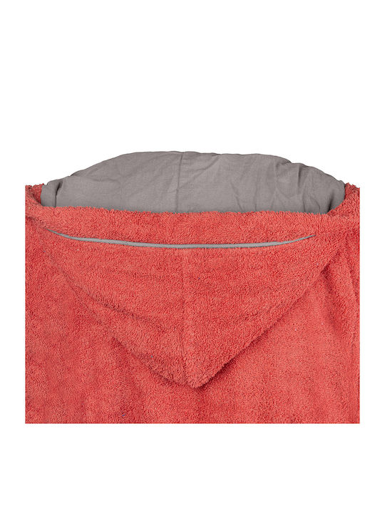 Beauty Home Halat de Baie pentru Copii Coral cu Glugă