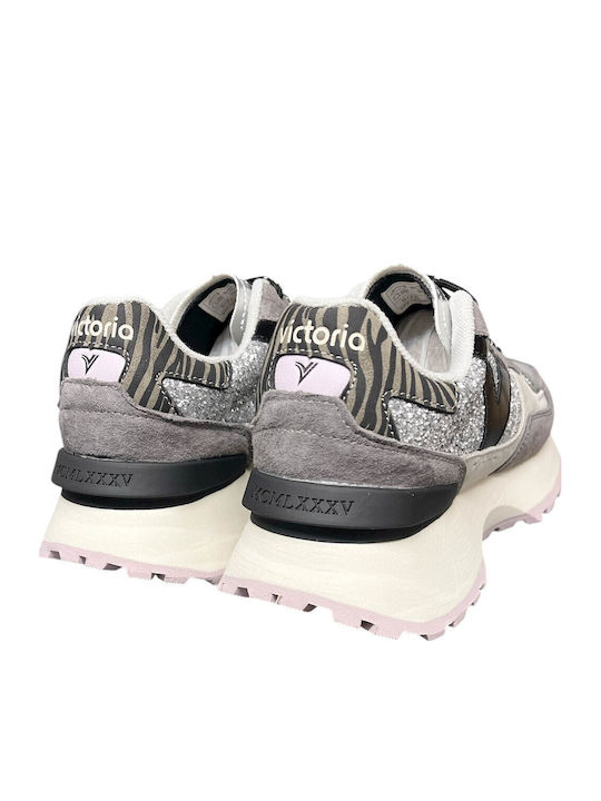 Glitter Femei Adidași Γκρι-ασημί