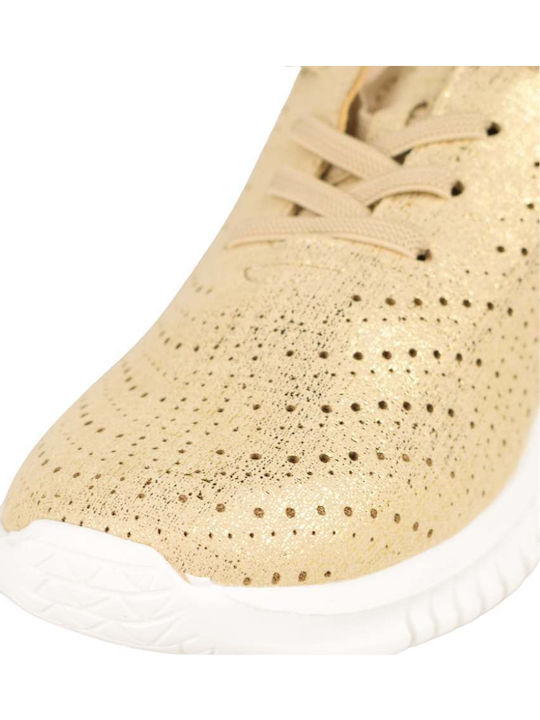 Anatomical Sneakers Gold