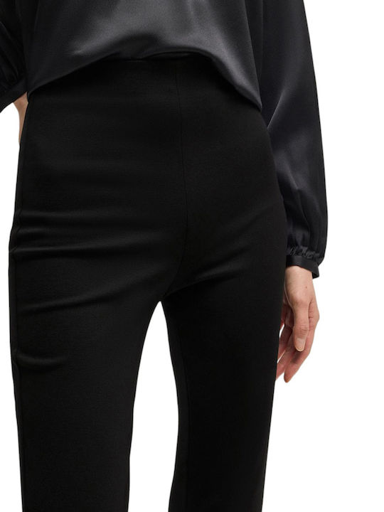 Dama Tesatura Pantaloni Black