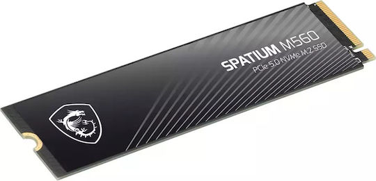 MSI Spatium M560 SSD 2TB M.2 Type with PCI Express 5.0 Connection