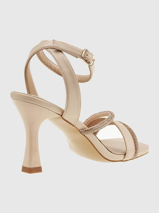 Sandalen Beige