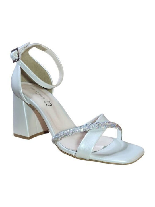 Sandalen Weiß