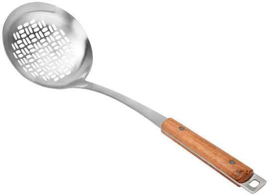 Estia Allure Shallow Slotted Colander Metallic Silver Spoon 16cm
