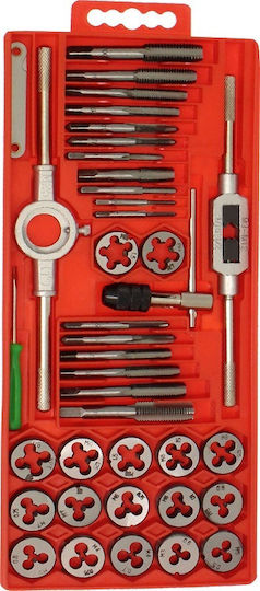 Acp Threading Tools Set Taps & Dies Wrench 40pcs