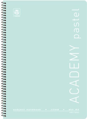 Typotrust Σπιράλ Τετράδιο Ριγέ Α4 4 Θεμάτων Pastel (Διάφορα Χρώματα)