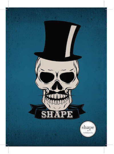 Shape Notebooks Спирал Тетрадка На райета A4 30 Листа Shape 1бр