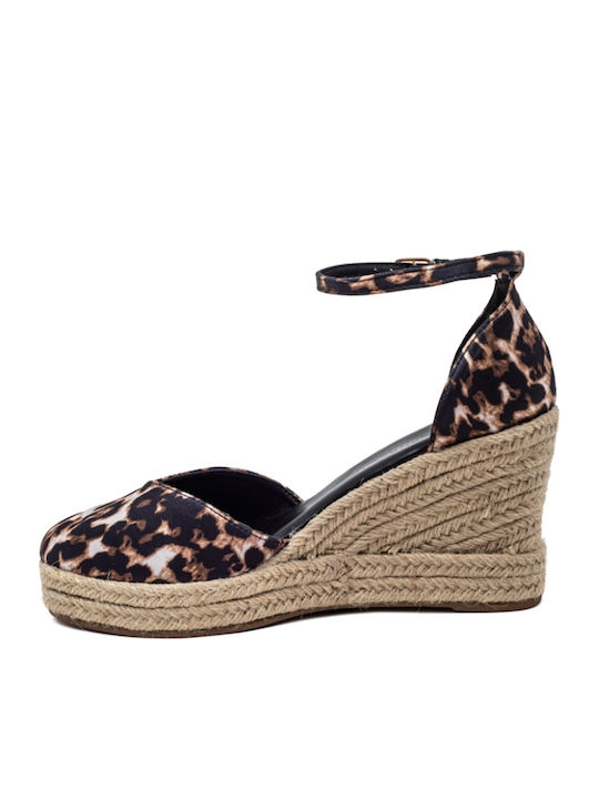 Women's Platform Espadrilles Brown