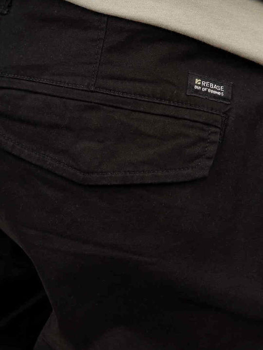Hose Cargo Elastisch Black