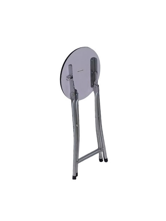 Metallischer Gartenhocker Außeneinsatz Wenge 10 Stück 29x29x47cm