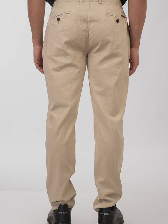 Double Pantaloni Chino Beige CP-4043 | Skroutz Romania