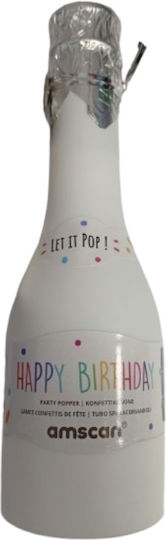 Party Champagne Confetti Cannon Blue