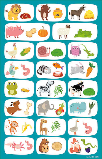 HappiHobbi Magnetic Construction Toy Animals for Children 3+ Years