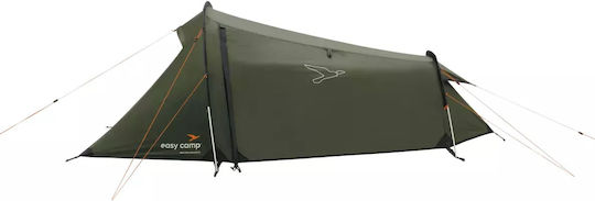 Easy Camp Sarek Σκηνή Camping Τούνελ Ορειβασίας Πράσινη 4 Εποχών για 1 Άτομο Αδιάβροχη 3000mm 38x12x95εκ.