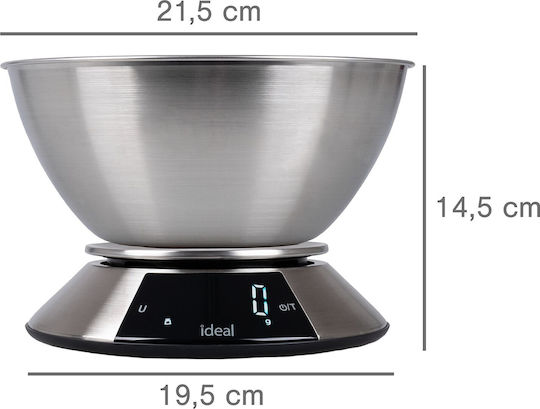 Eldom Digital Kitchen Scale 1gr/5kg Gray
