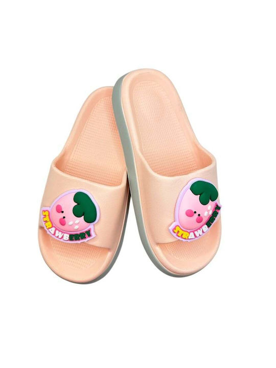 Slides σε Ροζ Χρώμα
