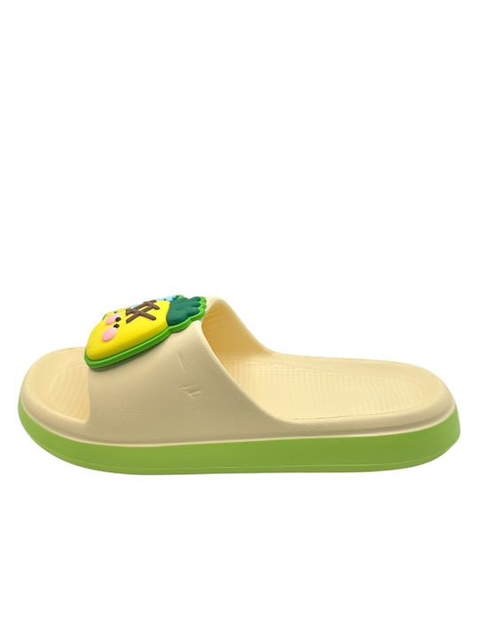 Frauen Flip Flops in Gelb Farbe