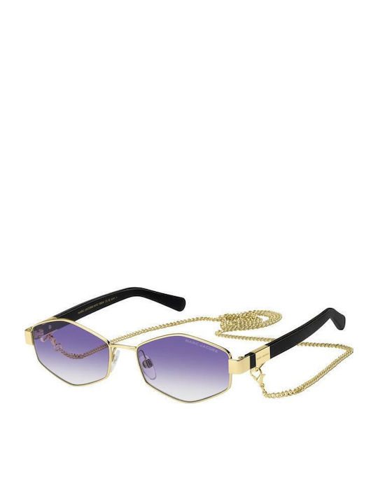 Marc Jacobs Γυαλιά Ηλίου Χρυσά με Μεταλλικό Σκελετό Marc Jacobs Γυαλιά Ηλίου Χρυσά με Μεταλλικό Σκελετό