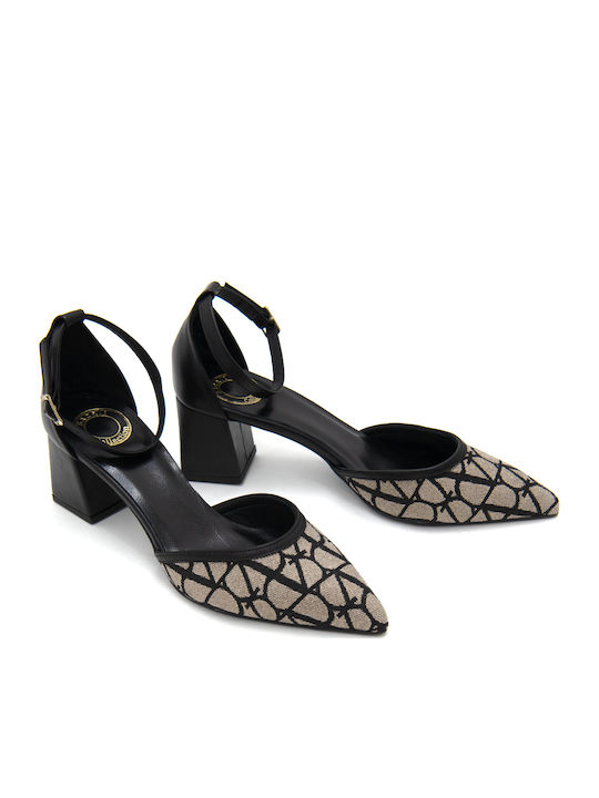 Leather Black High Heels