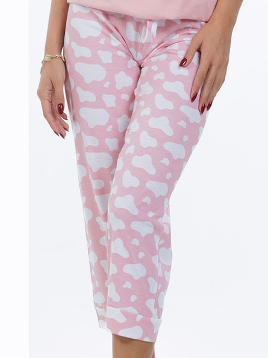 MEI Set Pijamale pentru Femei Pink