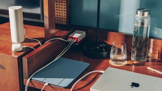 Twelve South Φορτιστής Χωρίς Καλώδιο GaN με 4 Θύρες USB-C 120W Power Delivery Λευκός (PlugBug)