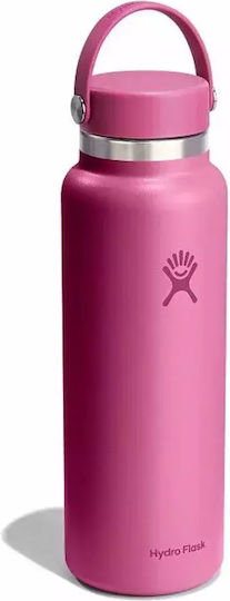 Hydro Flask Wide Mouth Μπουκάλι Θερμός Ανοξείδωτο BPA Free 1.2lt Reef