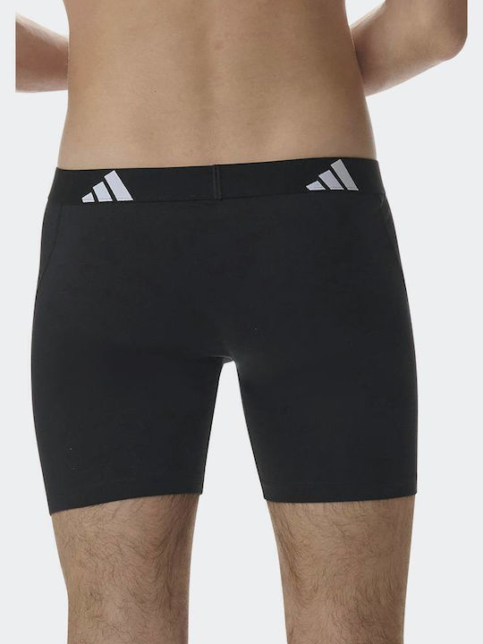 Active Flex Мъжки боксерки Черни 3Опаковка