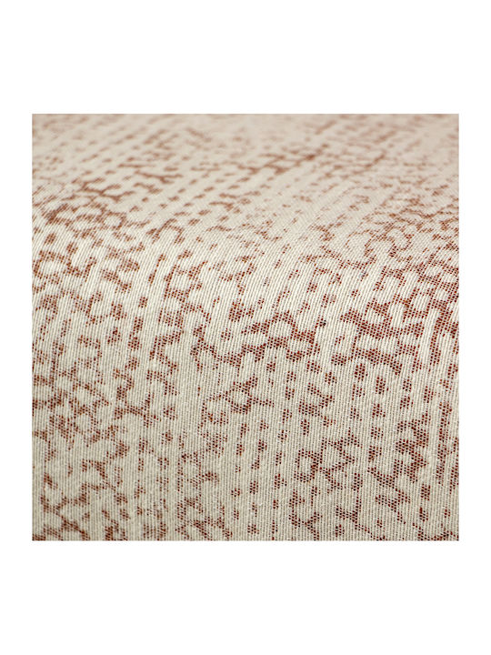 Lino Home Saphire Three-Seater Sofa Throw 2 Sides 180x300cm Terracotta