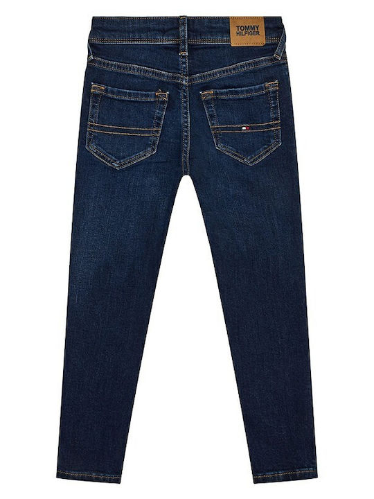 Kids' Denim Pants Denim, Dark Blue SCANTON