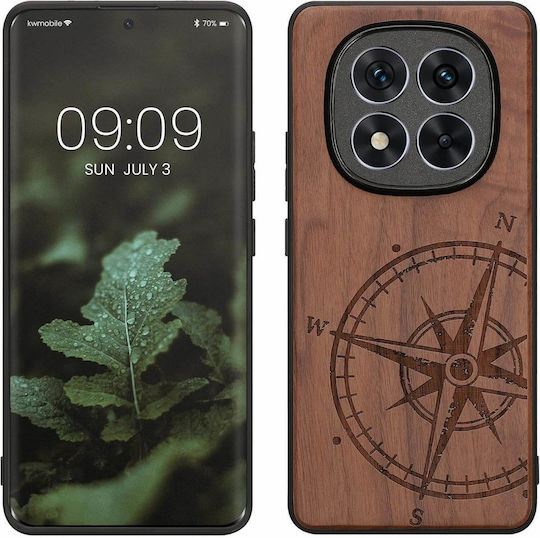 KWmobile Задна корица Дърво Кафяв (Redmi Note 14 Pro+)