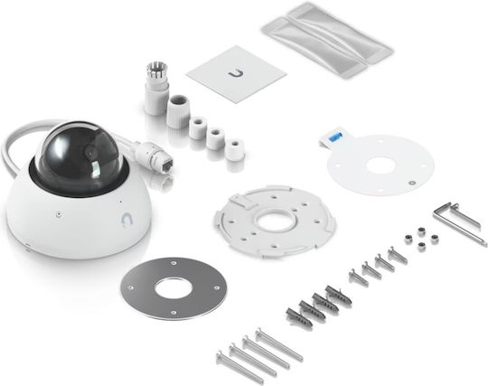 Ubiquiti UVC-AI-Dome-W IP Surveillance Camera 4K Waterproof with Microphone and Lens 2.8mm