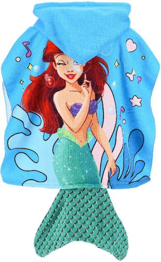 Poncho Κορίτσι Ariel Γαλάζιο 55χ110