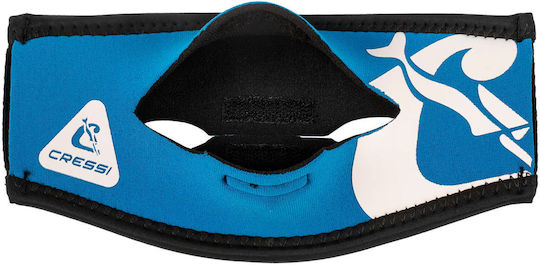Cressi Επένδυση Λουριού Μάσκας Άνοιγμα Pony Tail Mask Strap Cover Μαύρο Κίτρινο