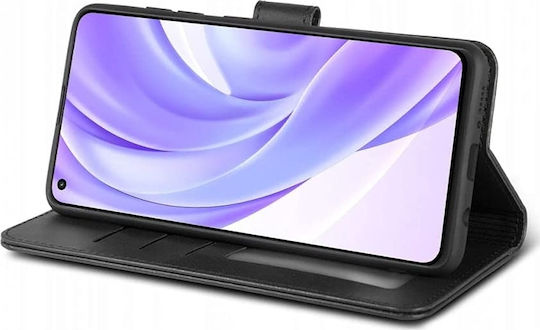 Tech-Protect Wallet Δερματίνης / Σιλικόνης Μαύρο (Xiaomi Mi 11 Lite / 11 Lite 5G / 11 Lite 5G NE)