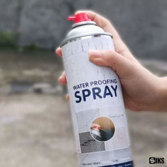 Spray de Etanșare Siks Impermeabil Hidro Izolare Protecție de Lungă Durată Uscare Rapidă Multi-suprafață Ciment Plăci Metal Furtunuri Negru