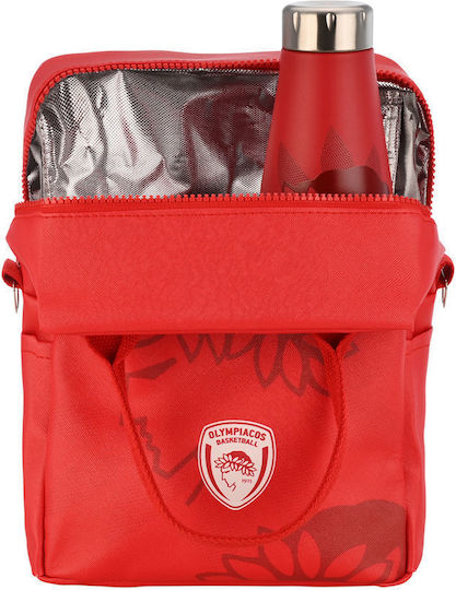 Estia Insulated Bag Handbag Save the Aegean 7 liters Olympiacos Bc Edition