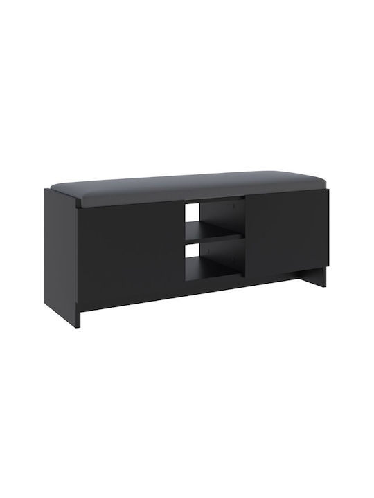 Ξύλινη Παπουτσοθήκη Zulla 110x37x43cm