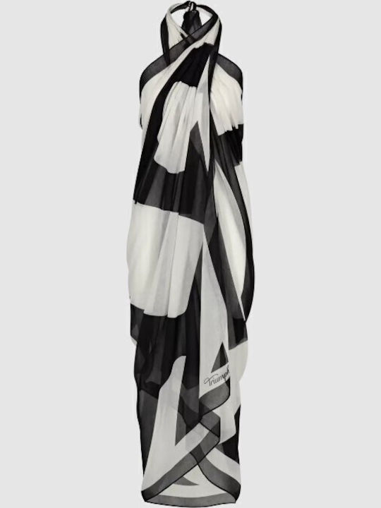Triumph Black-white Damen Pareo