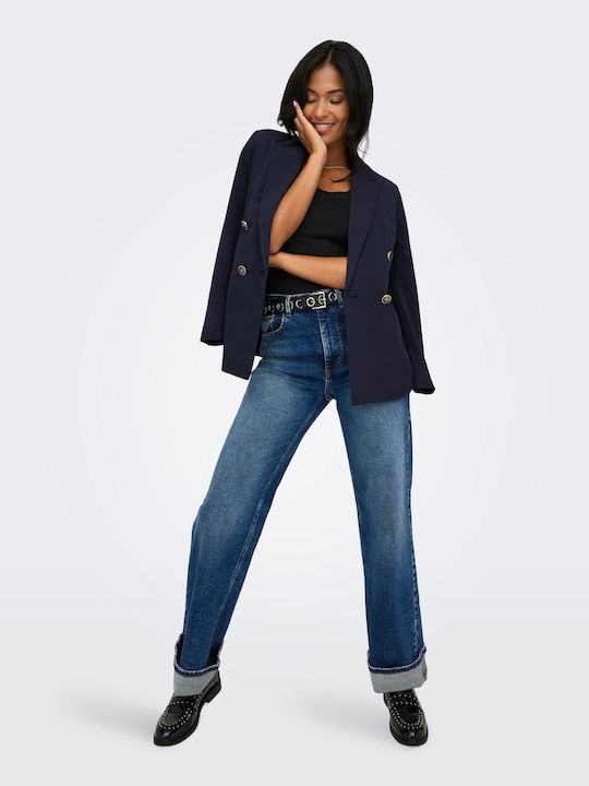 Only Damen Blazer Marineblau